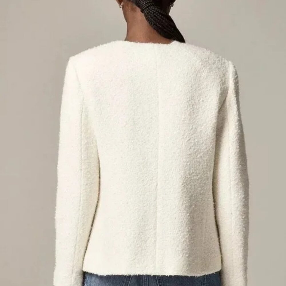 NWT J Crew Collection Lady Jacket in Textured Tweed size 4 - Picture 2 of 3